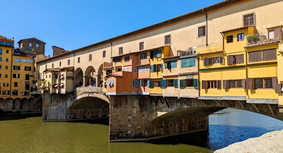 Ponte Vecchio brug in Florence